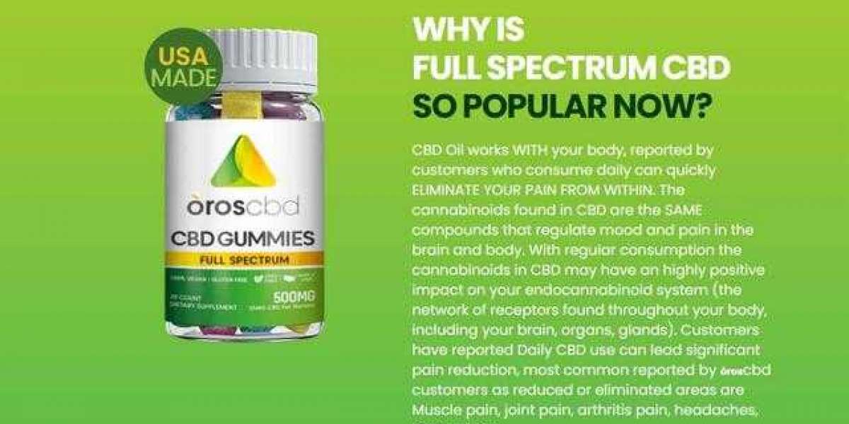 What Are The Oros CBD Gummies?