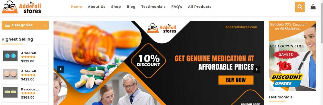 Adderall Stores Cover Image
