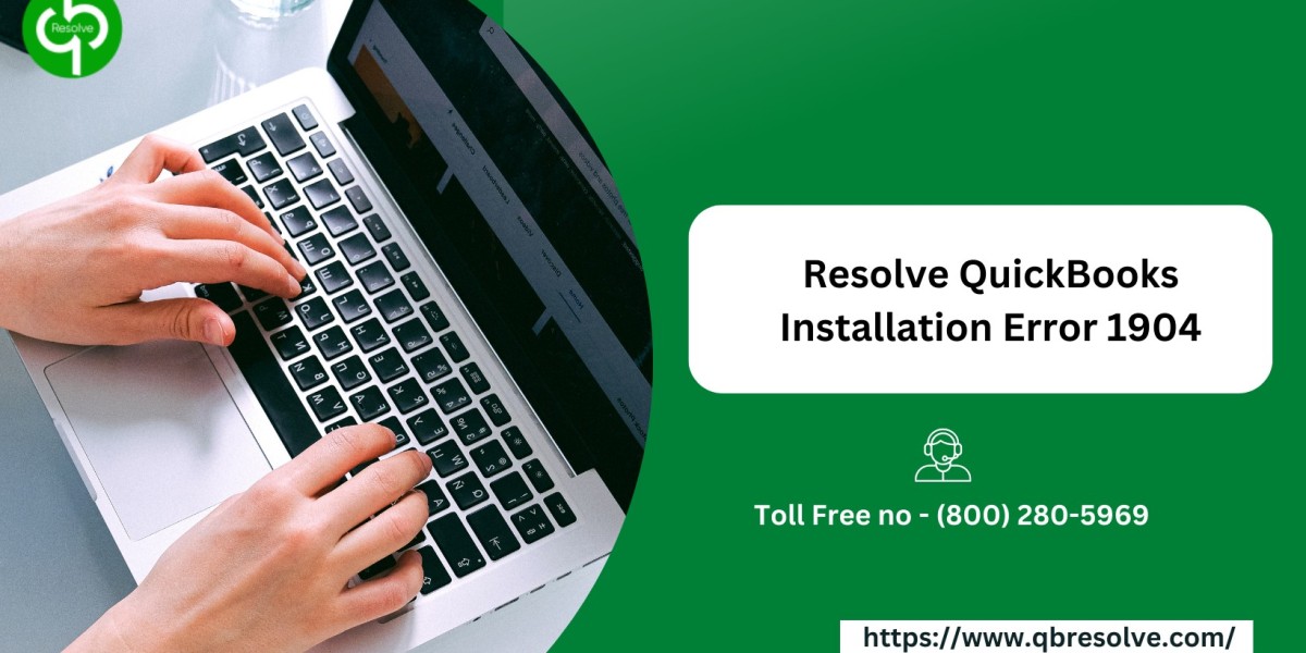 Resolve QuickBooks Installation Error 1904