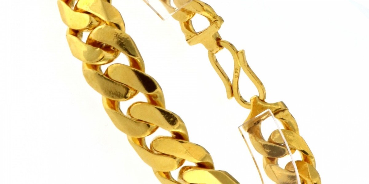 "Bold and Distinguished: Men's Gold Bracelets in India