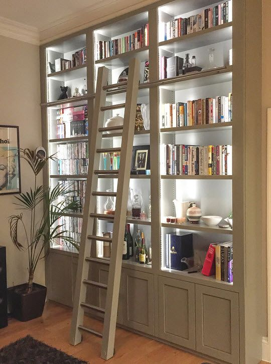 6 Lighting Tips for Bookshelves