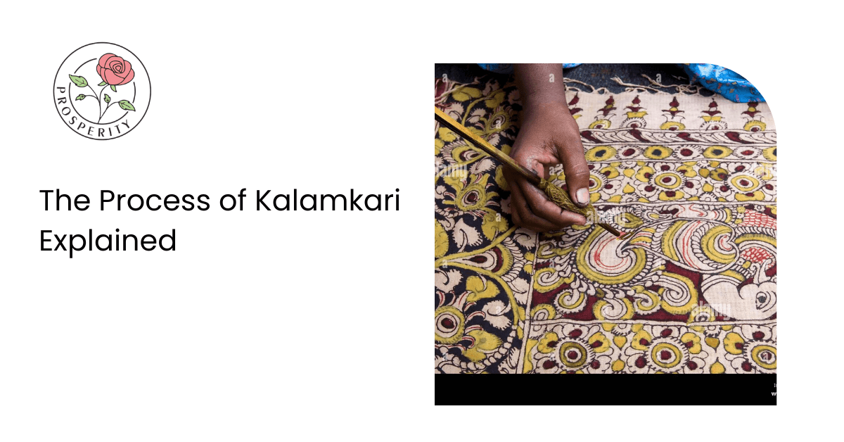 The Process of Kalamkari Explained | Prosperity Mirra  – Prosperitymirra