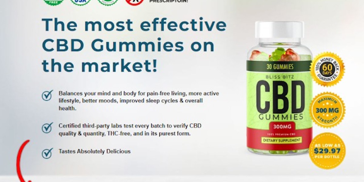 BlissBlitz CBD Gummies Stress Relief Cost: How Can Use? Updated 2024 Official News Canada & USA