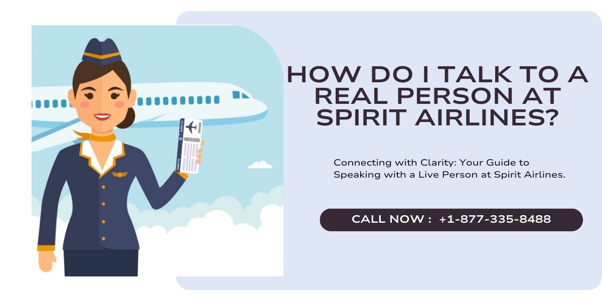 How do I Talk to a real person at Spirit Airlines?