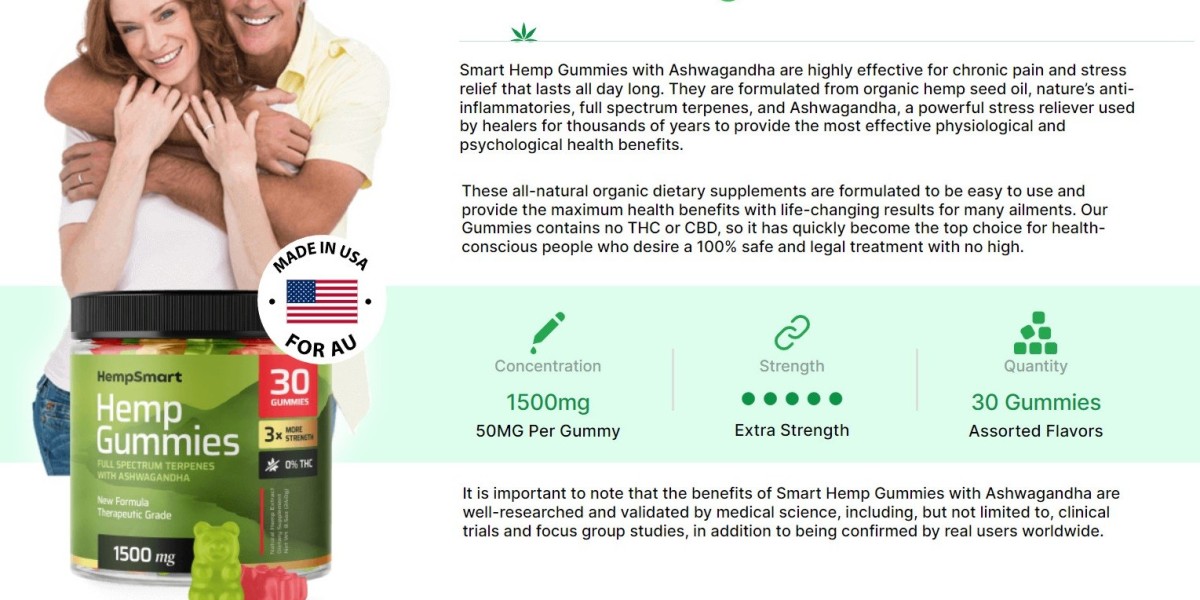 Smart Hemp Gummies Australia Benefits, Official Website & Reviews