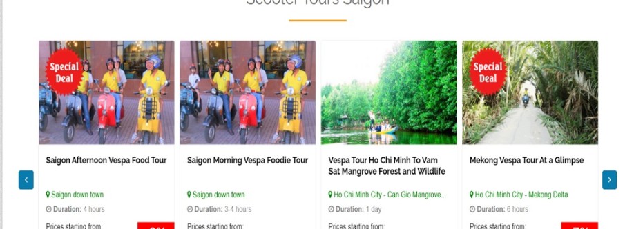 Vietnam Scooter Tours Cover Image