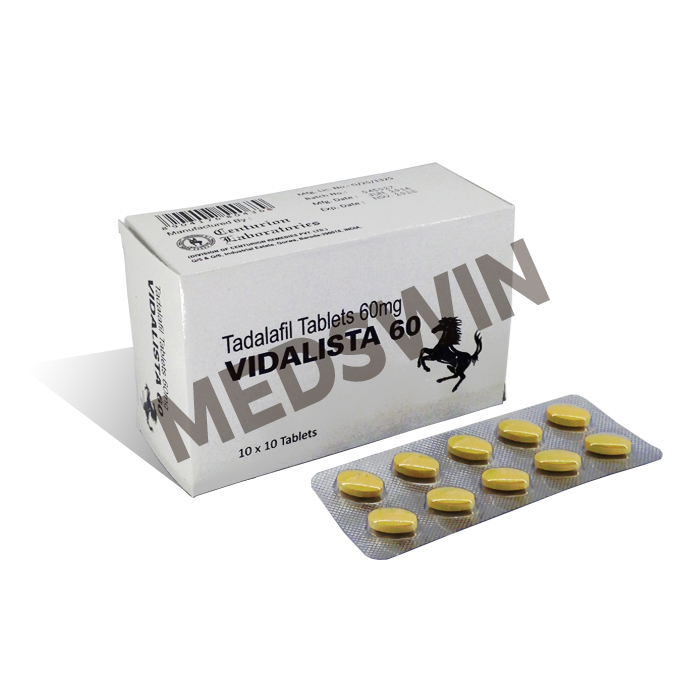 Buy Tadalafil Vidalista 60 mg Online , 20% OFF Best Price - Medswin
