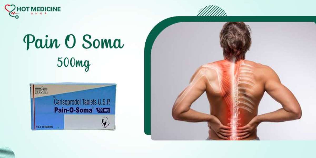 Pain O Soma 500 mg Tablet Says Goodbye to Muscle Pain