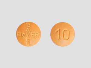 Levitra 10 mg Tablet (Bayer 10 mg Orange Pill)