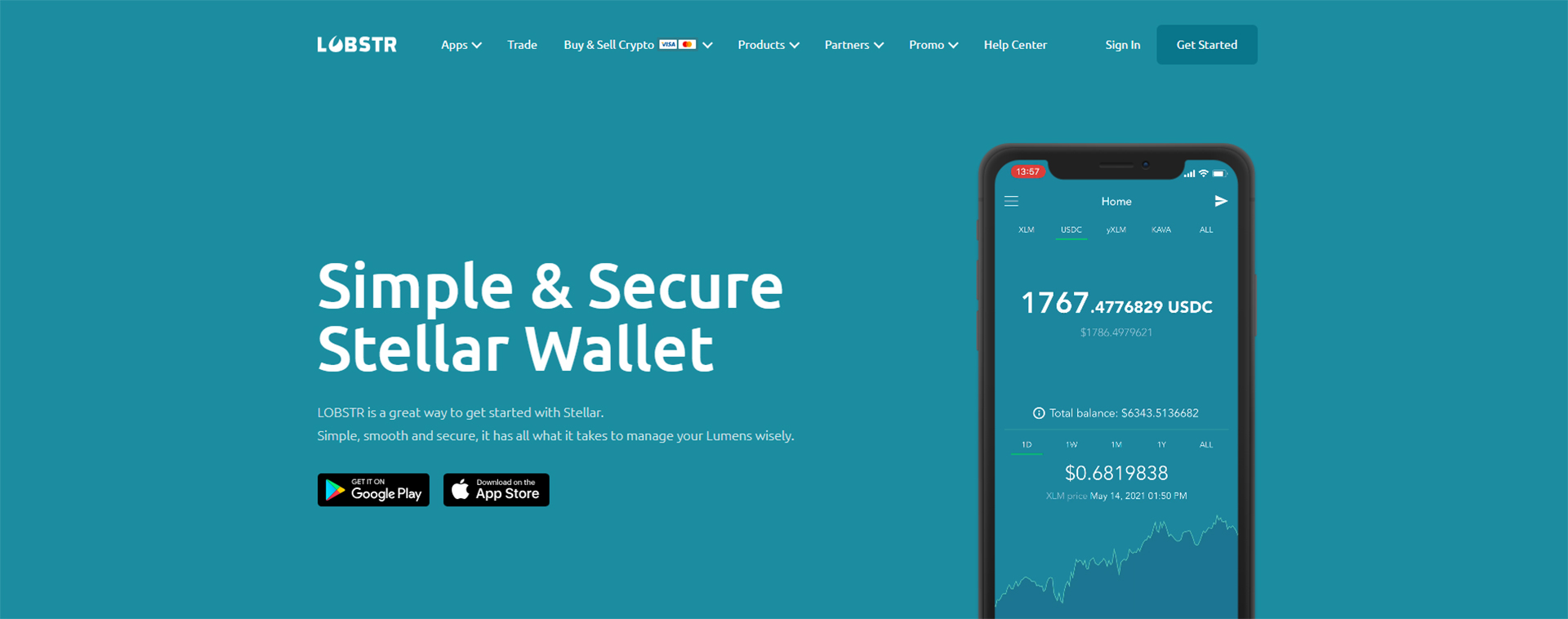LOBSTR Wallet — Simple and Secure Stellar Wallet