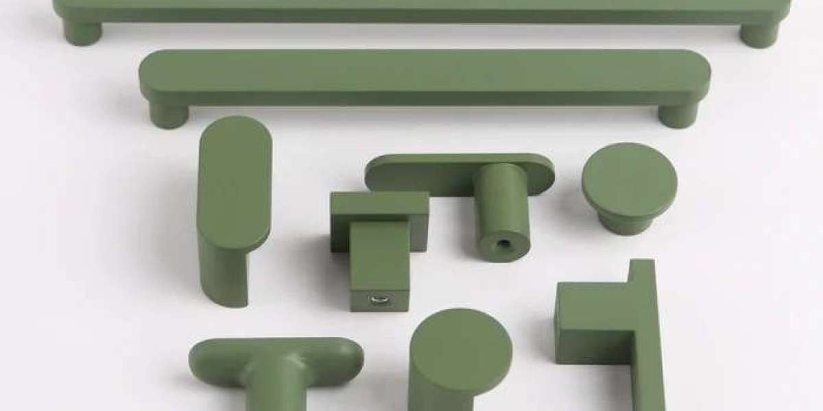 Enchanting Elegance: A Symphony of Colors with Green and Pink Knobs for Furniture Transformation