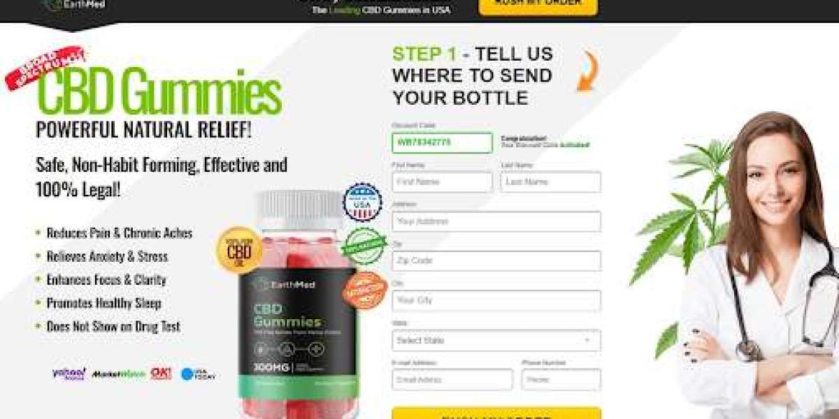 Earth Med CBD Gummies Relieves Anxiety & Stress Work & Benefits Price In USA Exclusive Offers