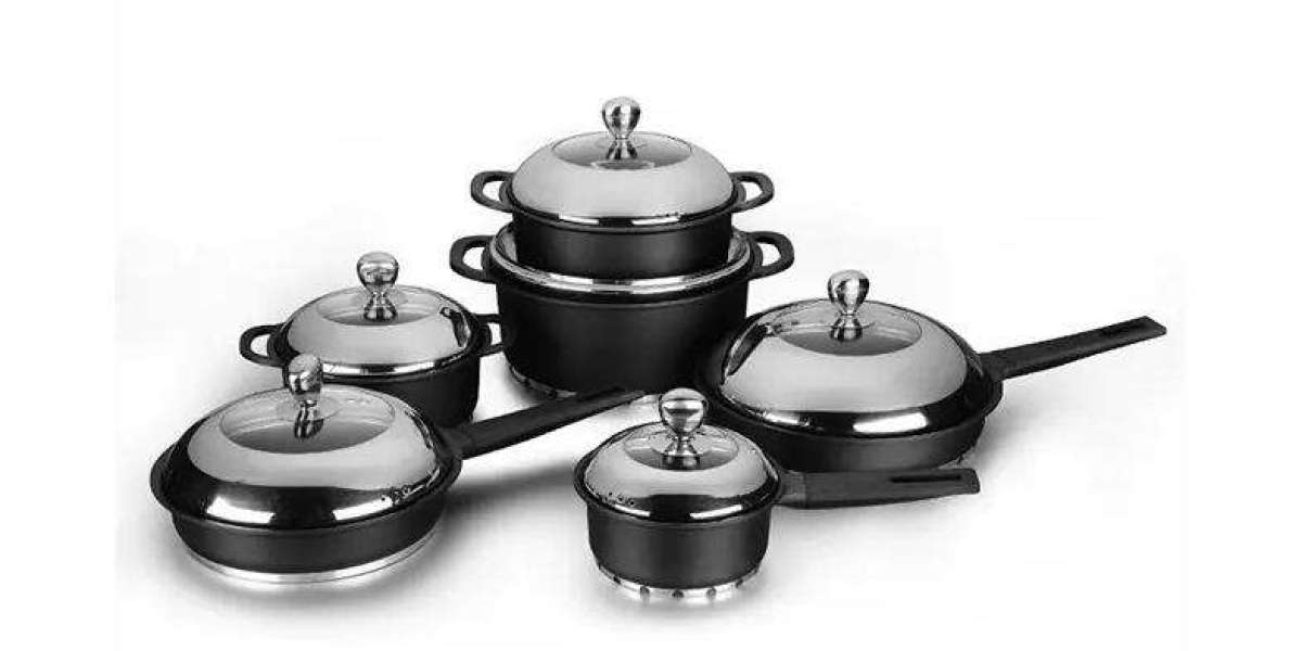 Hard Anodized Aluminum Cookware Factory In China Has Excellent Heat Distribution