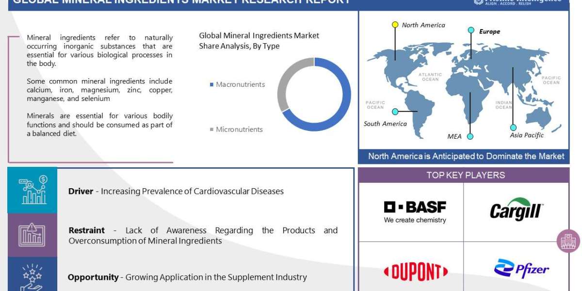 Mineral Ingredients Market: Nourishing Growth and Wellness in the Food and Dietary Supplement Industry (2023-2030)