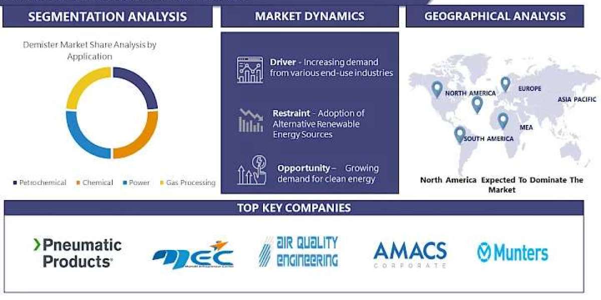 Demister Market Stay Informed with 2030 Market Trends and Growth