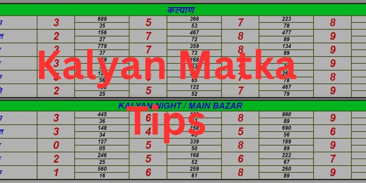 Decoding Kalyan Matka Charts: A Comprehensive Guide