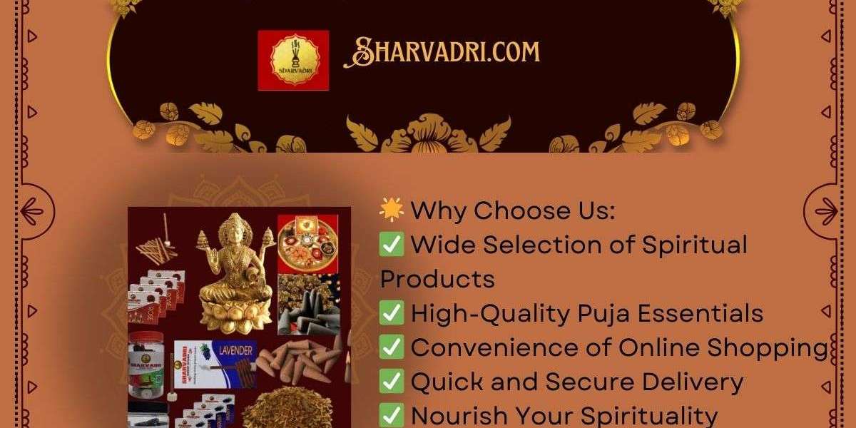 Experience Divine Blessings: Buy Pooja Saman Online at Sharvadri.com