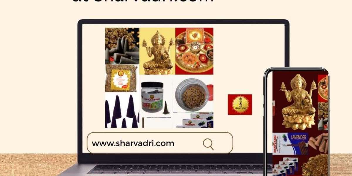 Embrace Divine Bliss: Explore and Buy Pooja Saman Online at Sharvadri.com