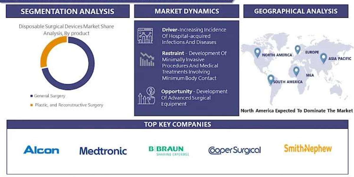 Disposable Surgical Devices Market Navigating the Market Landscape: Size, Growth, and Share