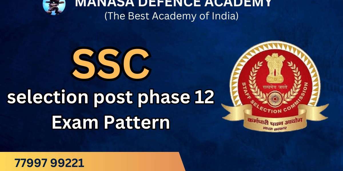 SSC Selection post phase 12 Exam pattern