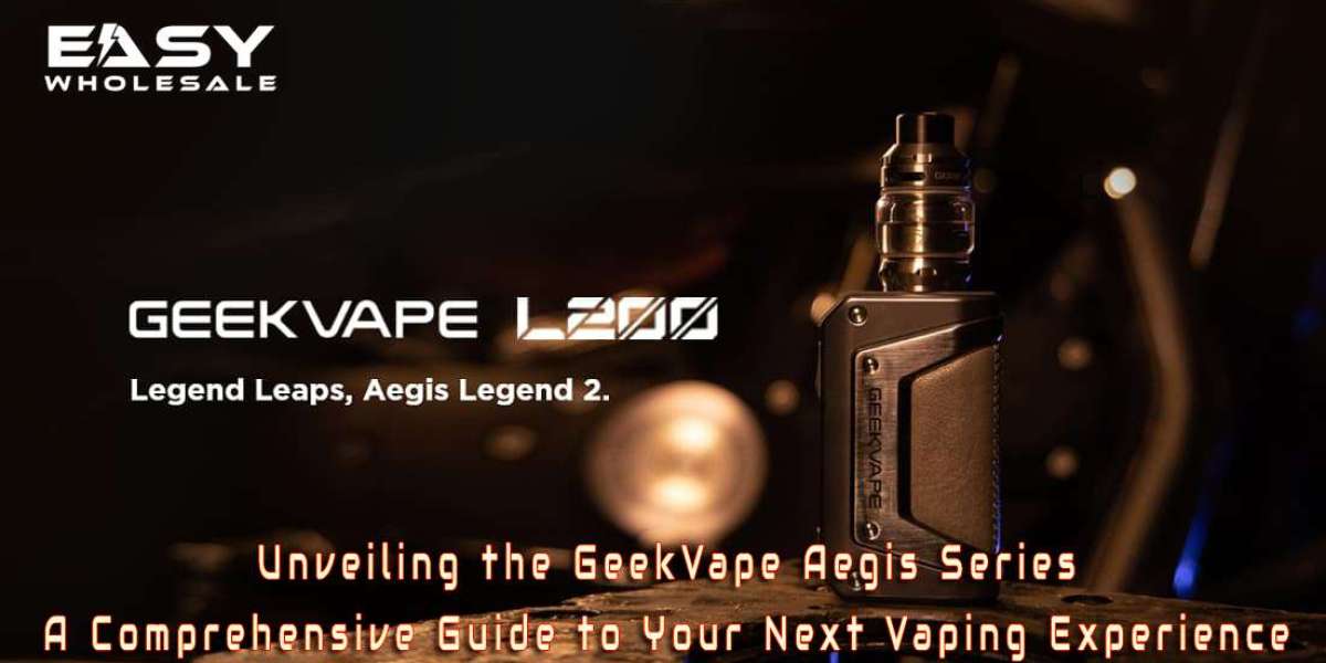 Unveiling the GeekVape Aegis Series: A Comprehensive Guide to Your Next Vaping Experience