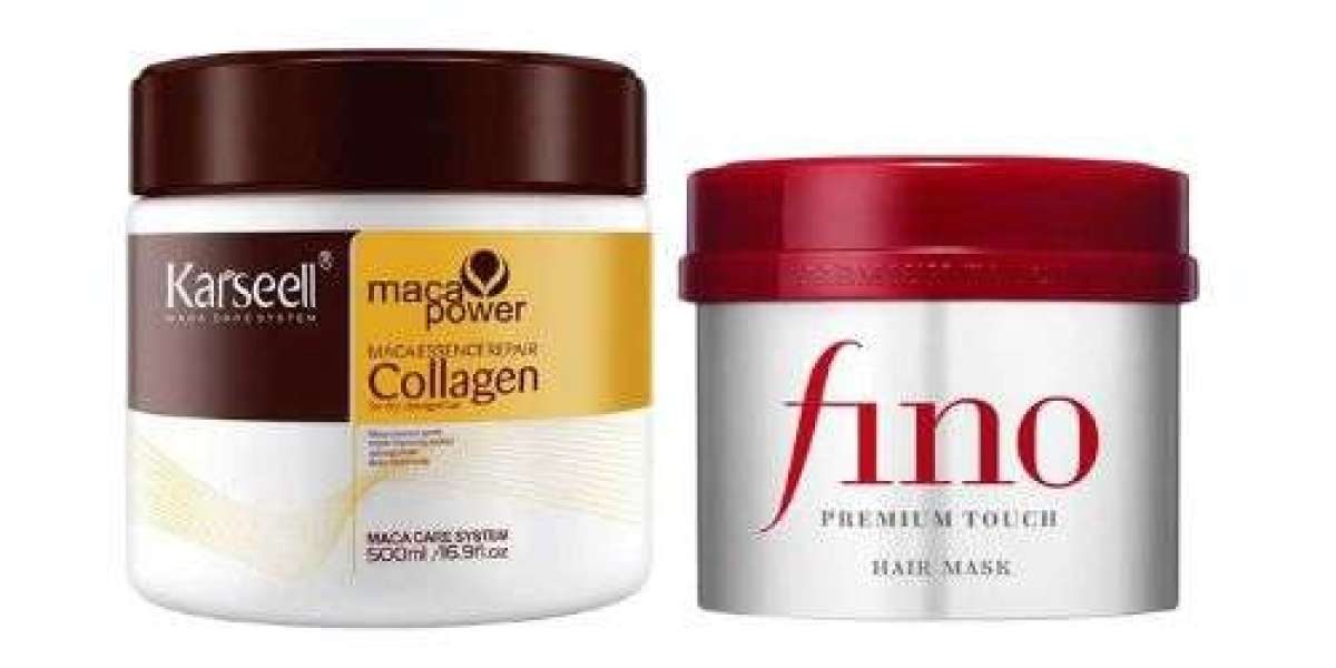 Special Combo Offer Karseell Collagen Argan Oil Collagen Hair Mask - 500 ml + Shiseido Fino Premium Touch Hair Treatment