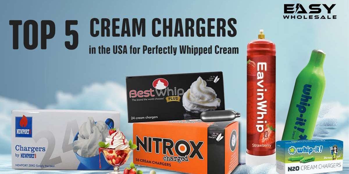 Top 5 Cream Chargers in the USA for Perfectly Whipped Cream