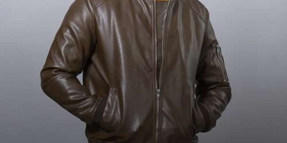 Rugged and Rebel: The Timeless Appeal of Men's Leather Bomber Jackets