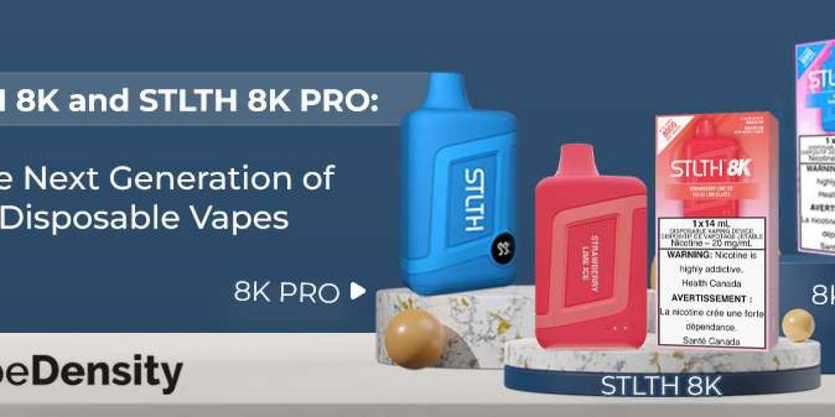 STLTH 8K and STLTH 8K PRO: The Next Generation of Disposable Vapes