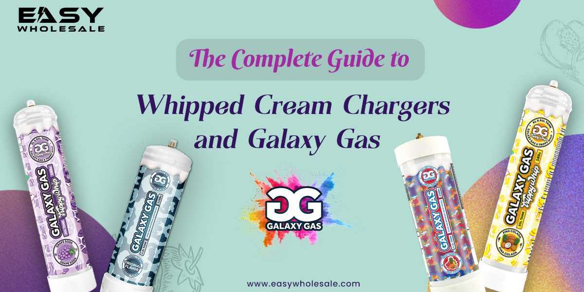 The Complete Guide to Whipped Cream Chargers and Galaxy Gas