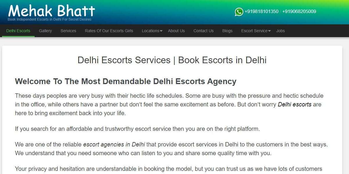 Best Female Delhi Escorts: A Comprehensive Guide