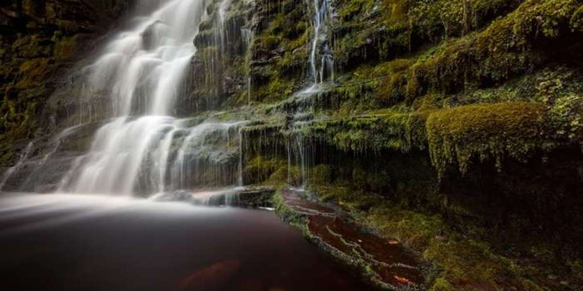 The Allure Of Middle Black Clough Waterfall In Nature Directions