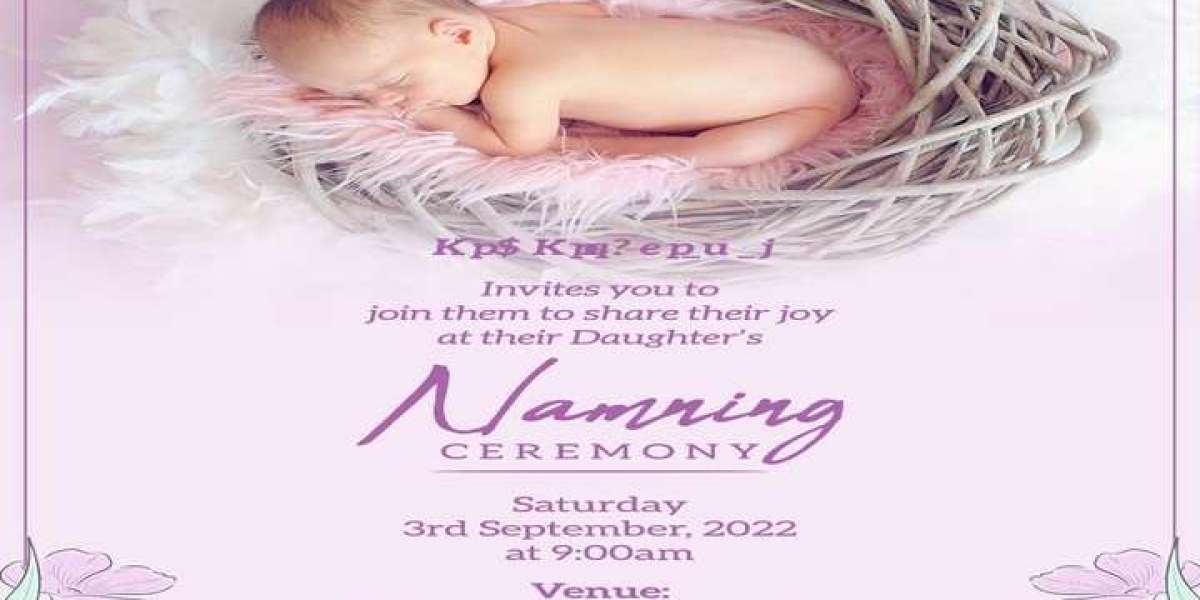 Examples of Eco-Friendly Materials for Naming Ceremony Invitations