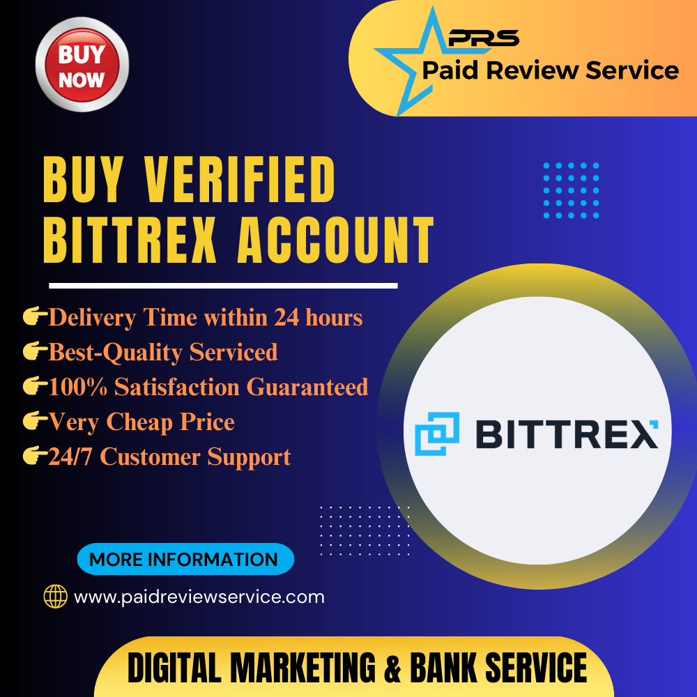 Buy Verified Bittrex Account - Paid Review Service