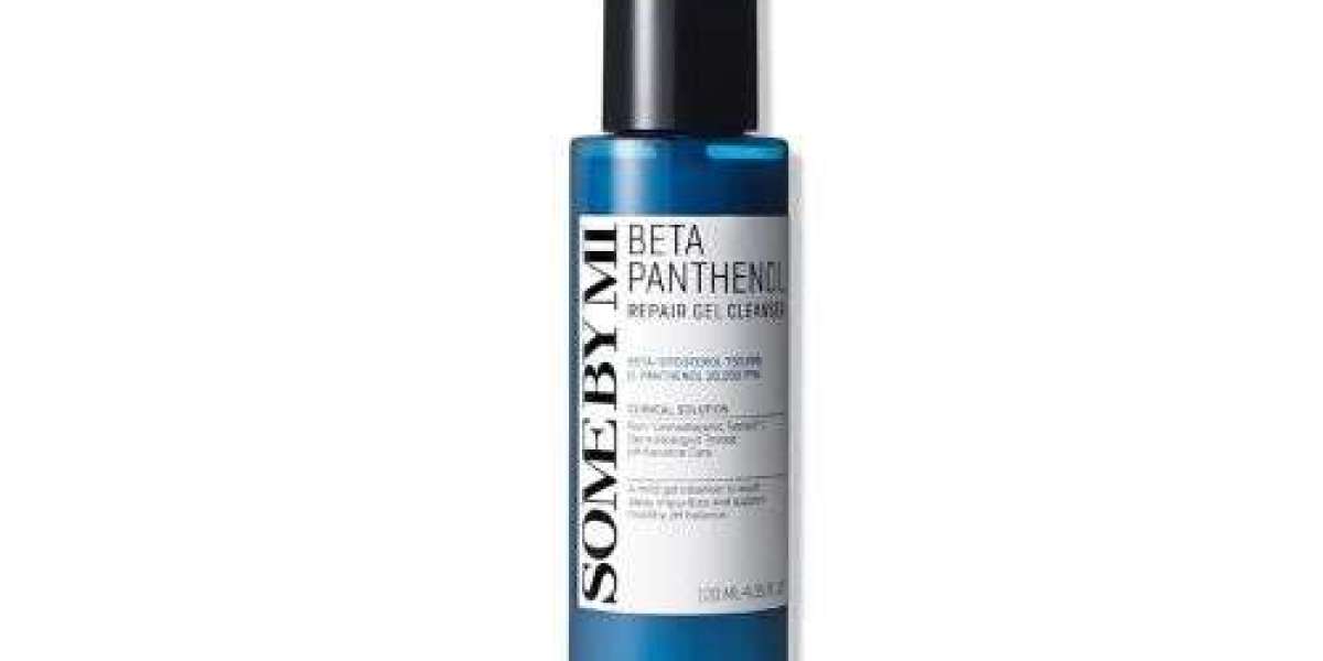 Deep Cleanse and Repair with Some By Mi Beta Panthenol Repair Gel Cleanser