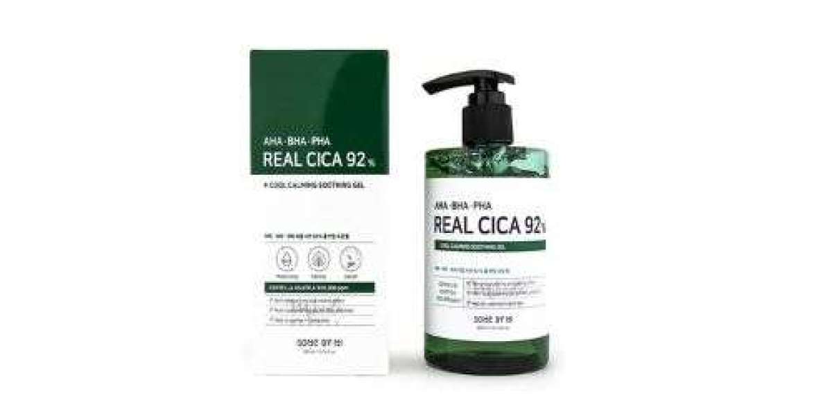 Soothe and Cool Your Skin with Some By Mi AHA BHA PHA Real Cica 92% Cool Calming Soothing Gel