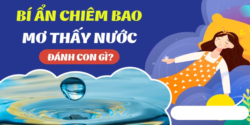 Giải Mã 9 Giấc Mơ Thấy Nước Từ Thông Điệp Vũ Trụ Mang Lại