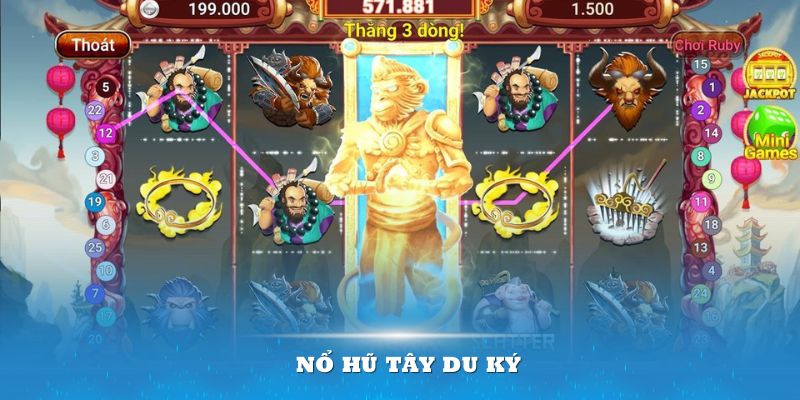 Nổ hũ Tây Du Ký – Cùng đi thỉnh kinh và săn Jackpot khủng