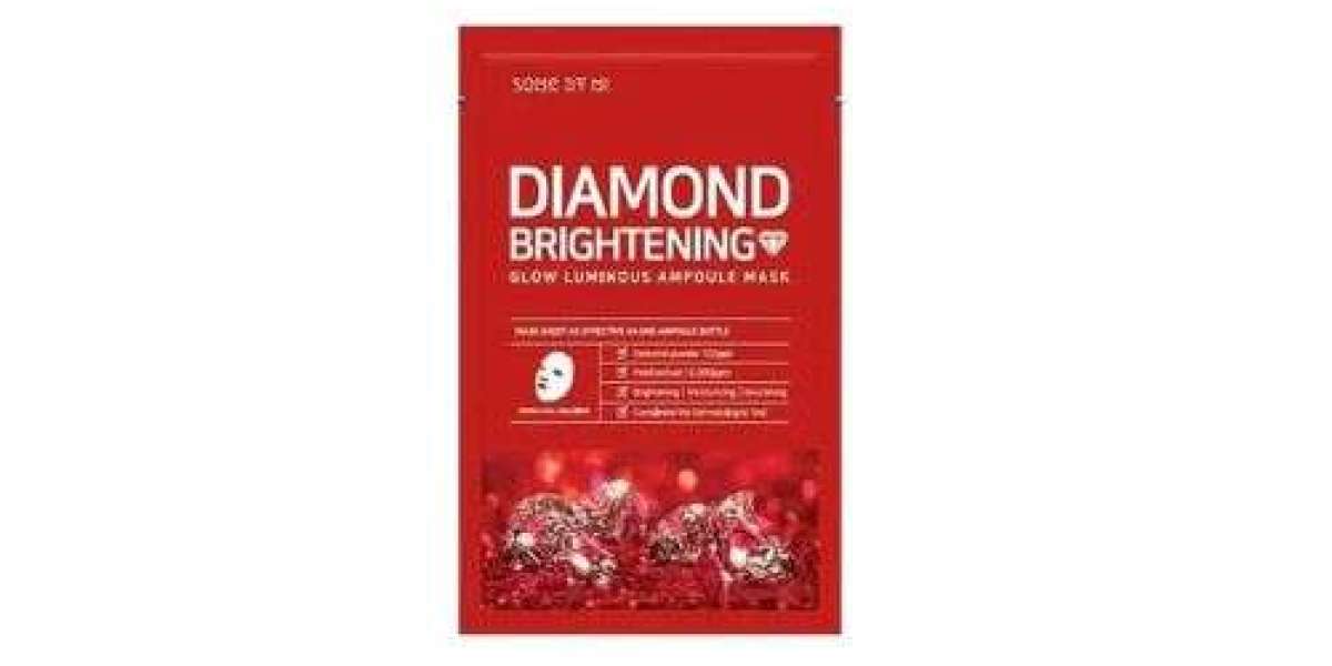 Discover the Secret to Radiant Skin with Some By Mi Red Diamond Brightening Glow Luminous Ampoule Mask